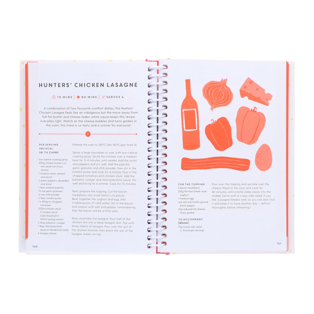 Pinch of Nom Food Planner: Everyday Light By Kate Allinson & Kay Featherstone - Non Fiction - Spiral Bound/Hardback