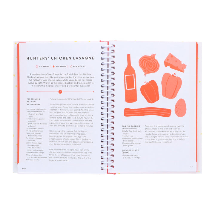 Pinch of Nom Food Planner: Everyday Light By Kate Allinson & Kay Featherstone - Non Fiction - Spiral Bound/Hardback