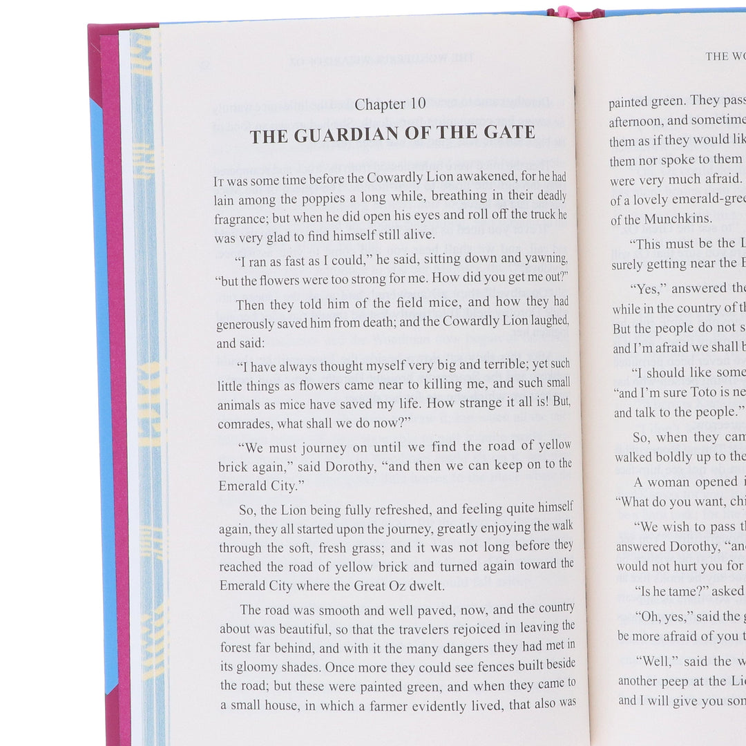 The Wonderful Wizard of Oz by L. Frank Baum - Fiction - Sprayed Edges Hardback