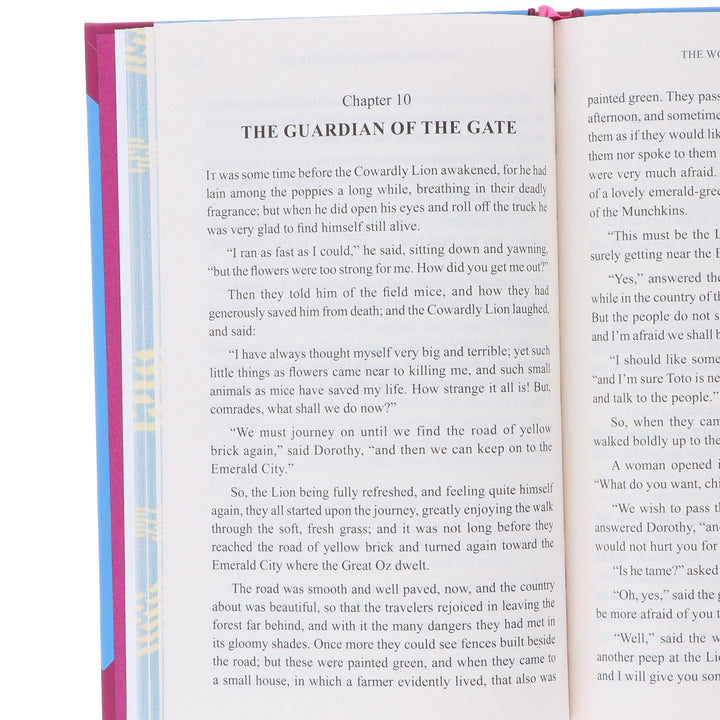 The Wonderful Wizard of Oz by L. Frank Baum - Fiction - Sprayed Edges Hardback