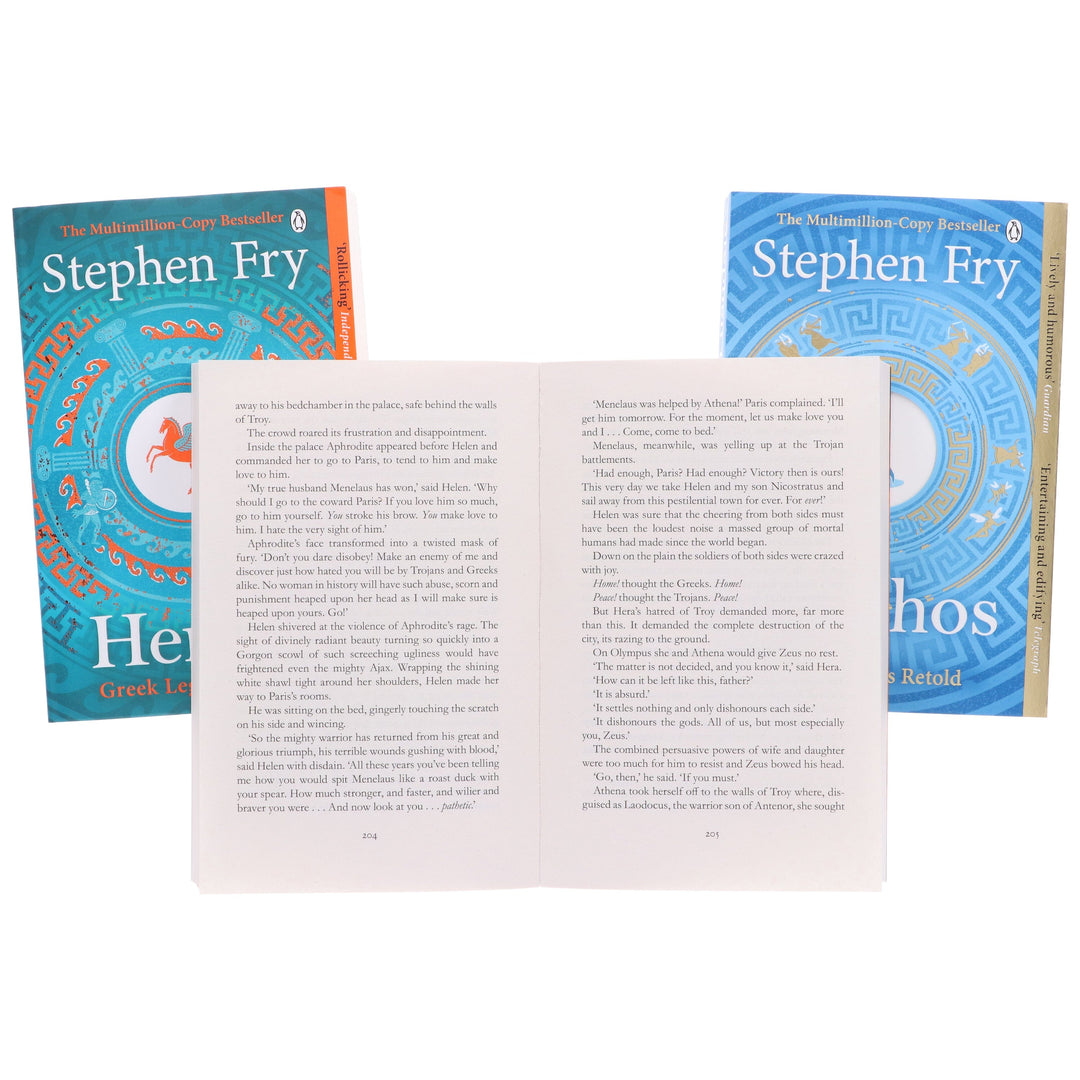 Greek Myths Series By Stephen Fry 3 Books Collection Set - Fiction - Paperback