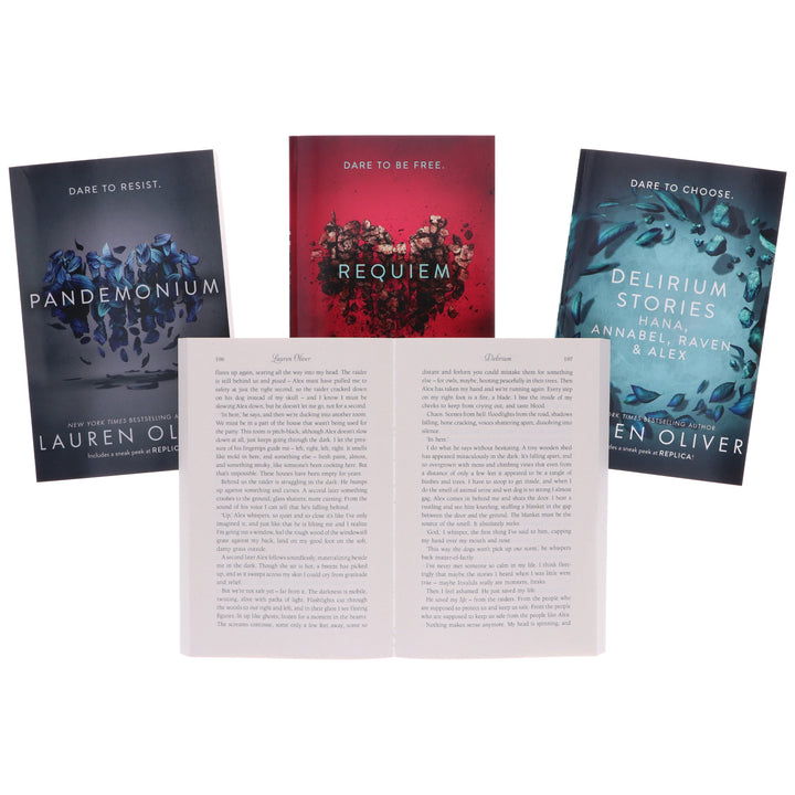 Delirium: The Complete 4 Books Collection By Lauren Oliver - Young Adult - Paperback