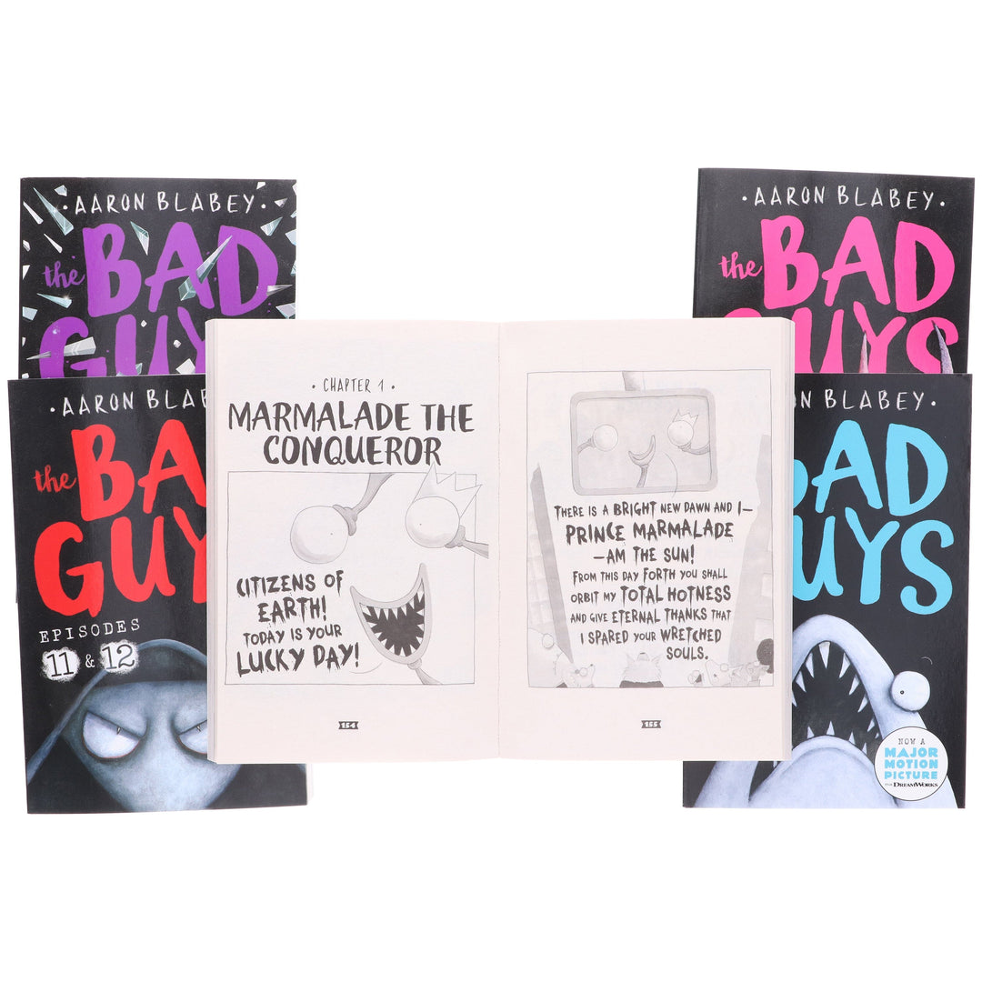 The Bad Guys Episodes 9-18 By Aaron Blabey 5 Books Collection Set - Ages 7-9 - Paperback