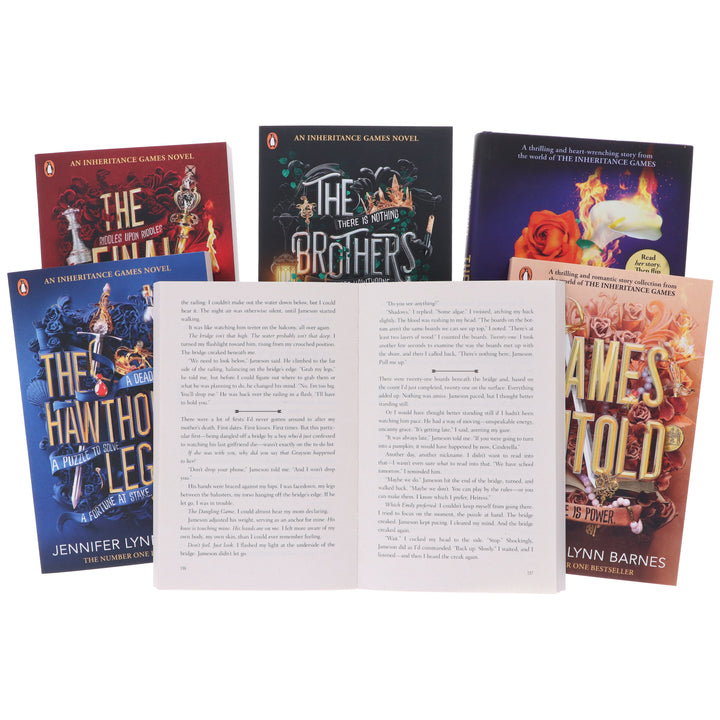 The Inheritance Games Series By Jennifer Lynn Barnes 6 Books Collection Set - Ages 12-17 - Paperback/Hardback