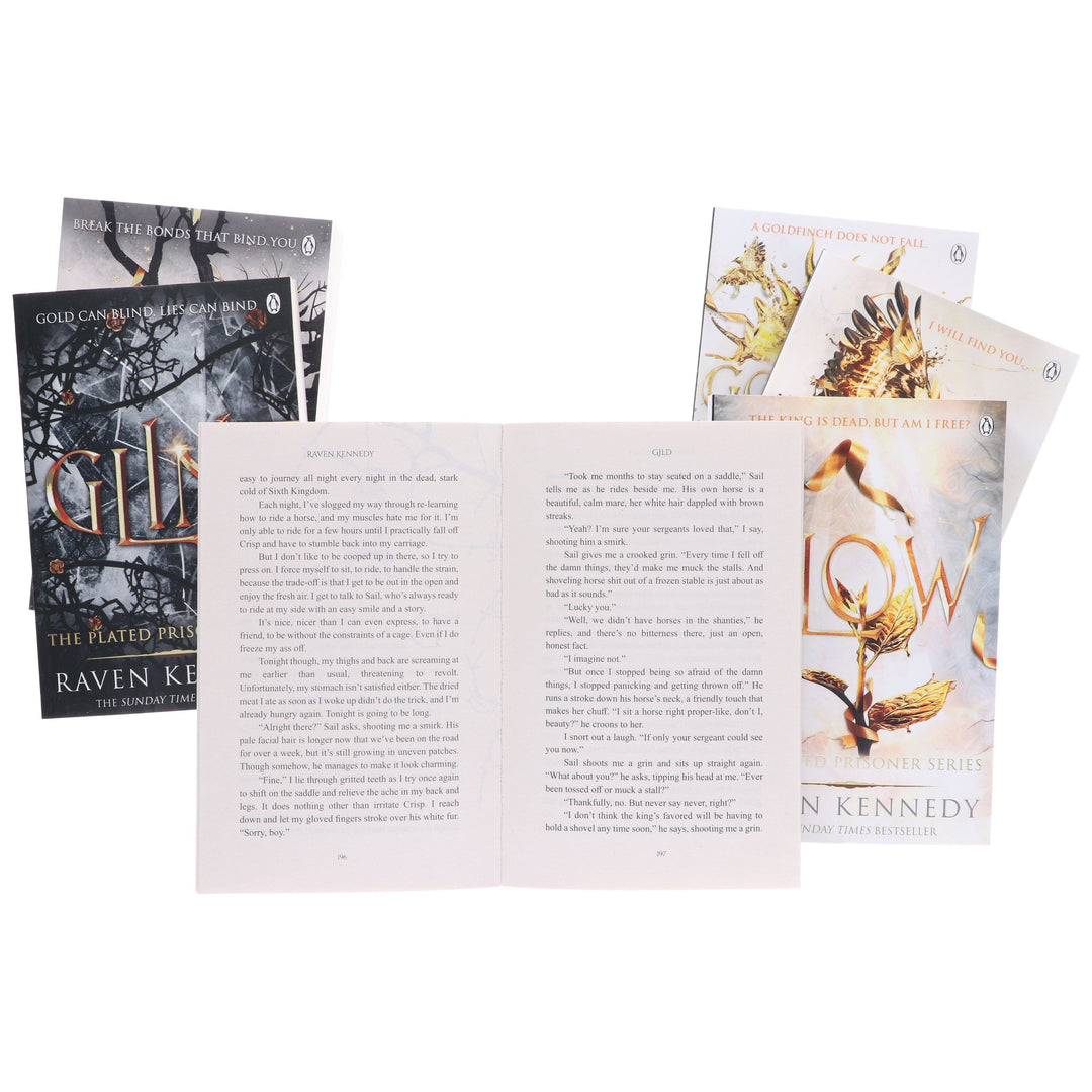 The Plated Prisoner Series By Raven Kennedy 6 Books Collection Set - Fiction - Paperback