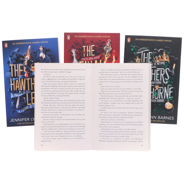 The Inheritance Games Series By Jennifer Lynn Barnes 4 Books Collection Set - Ages 12-17 - Paperback