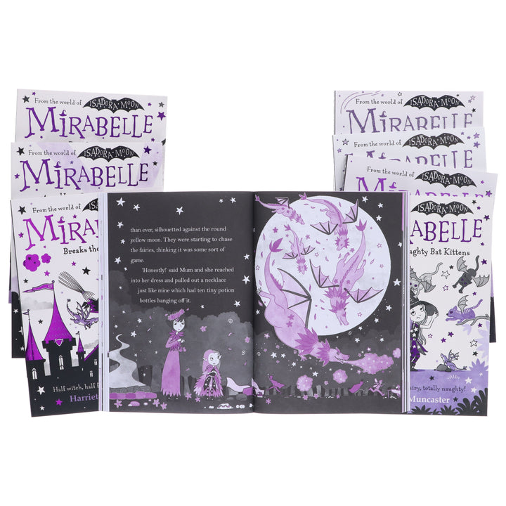 Mirabelle by Harriet Muncaster 8 Books Collection Set (Isadora Moon) - Ages 5-7 - Paperback