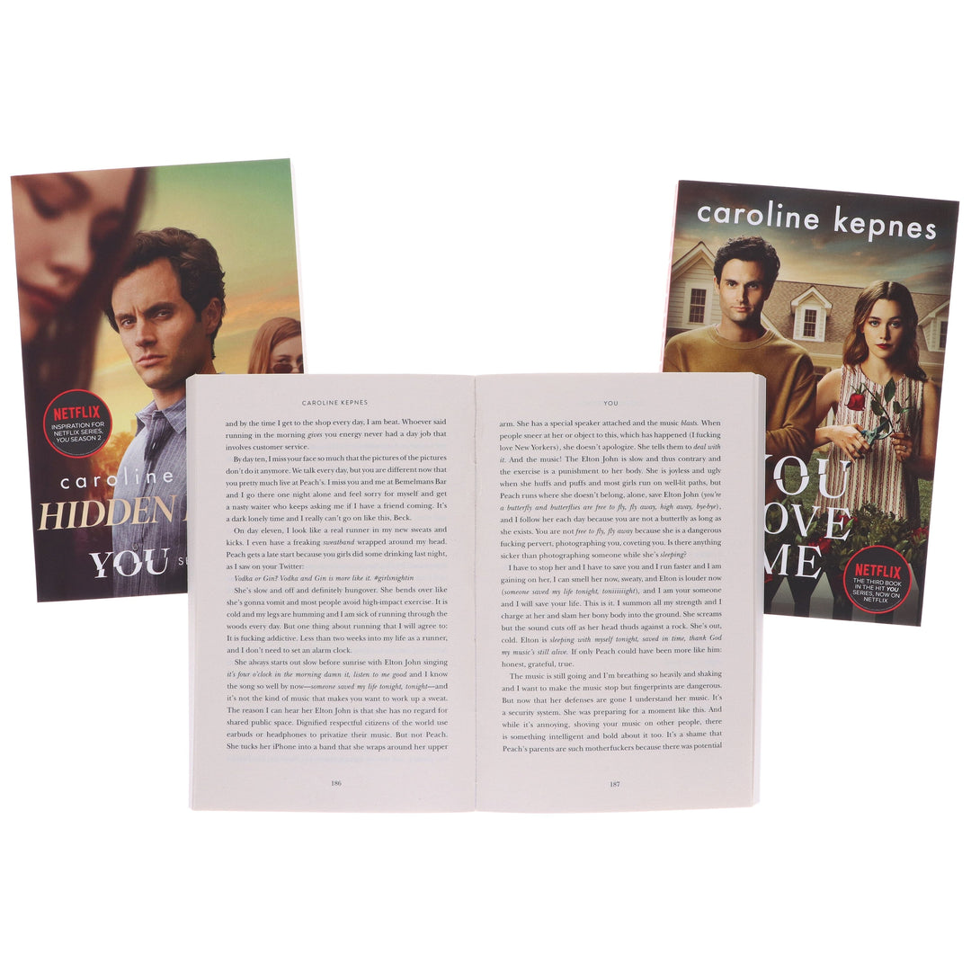 You Series by Caroline Kepnes (You, Hidden Bodies & You Love Me) 3 Books Collection Set – Fiction - Paperback
