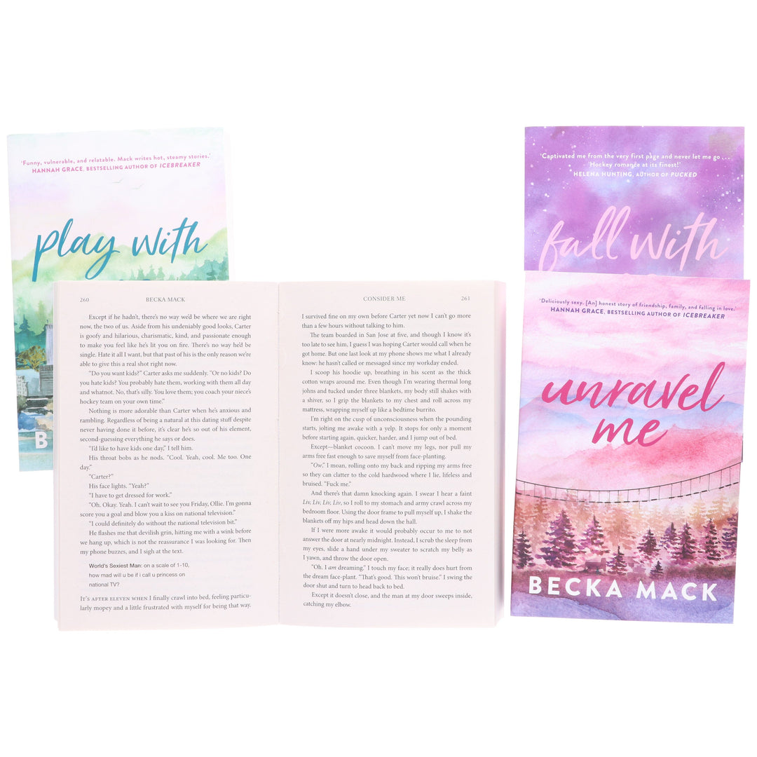 Playing For Keeps Series by Becka Mack 4 Books Collection - Fiction - Paperback