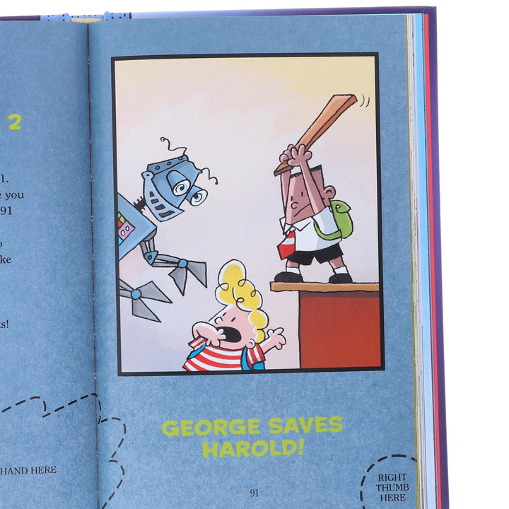 Captain Underpants Forever Full Color Series by Dav Pilkey Illustrated 12 Books Collection Box Set - Ages 7+ - Hardback