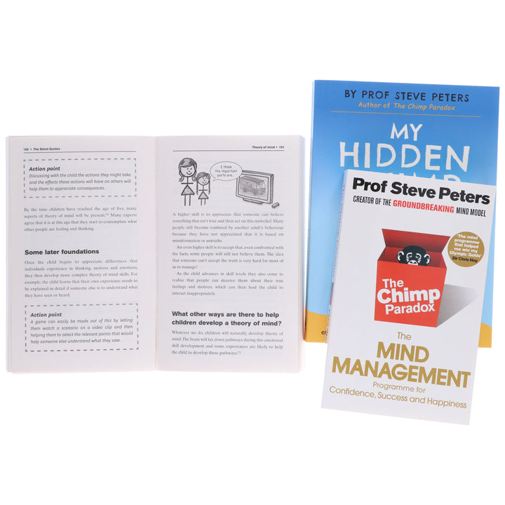 Chimp Paradox 3 Books Collection Set By Prof Steve Peters - Non Fiction - Paperback