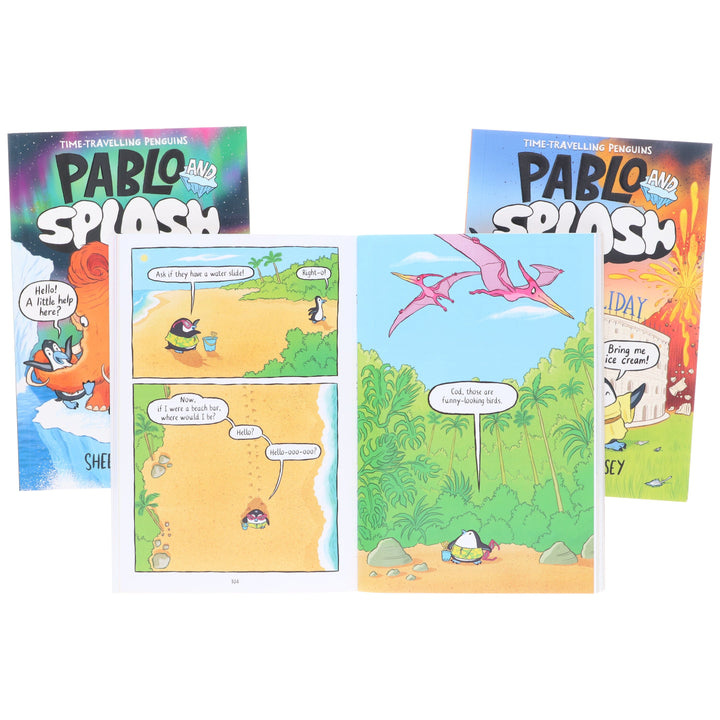 Pablo and Splash Graphic Novel Series by Sheena Dempsey Illustrated 3 Books Collection Set - Ages - 6-9 - Paperback