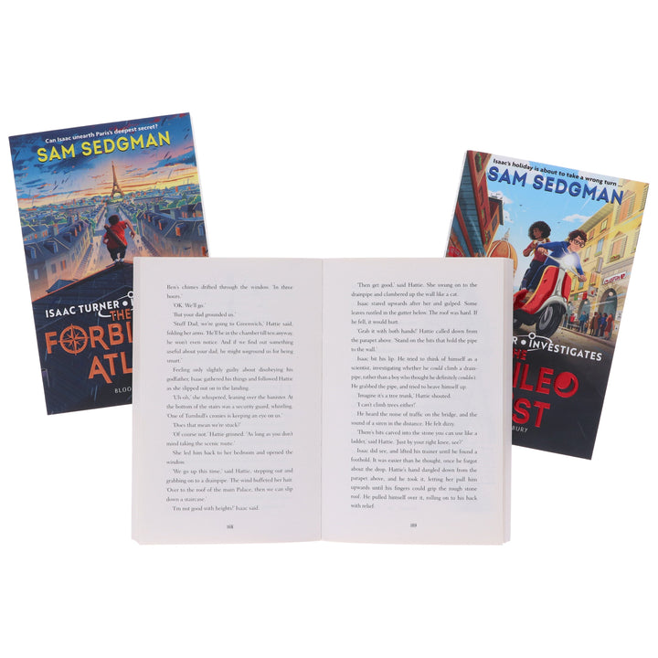 Isaac Turner Investigates Series by Sam Sedgman 3 Books Collection Set - Ages 9-12 - Paperback