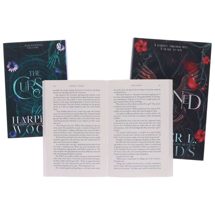 Coven of Bones Series by Harper L. Woods 3 Books Collection Set - Fiction - Paperback/Hardback