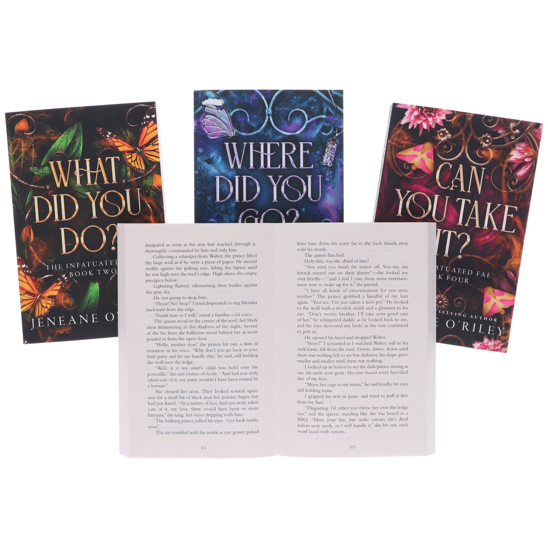 Infatuated Fae Series By Jeneane O'Riley: Complete 4 Books Collection Set - Fiction - Paperback