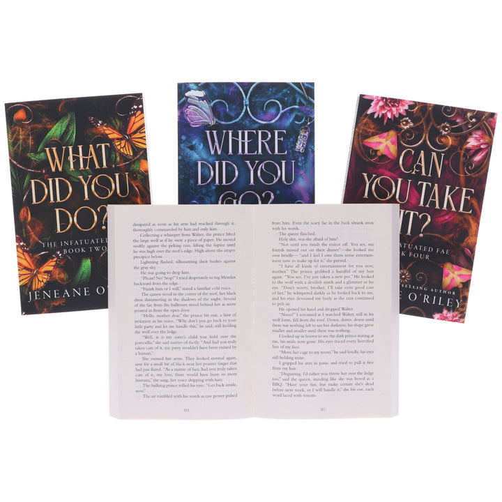 Infatuated Fae Series By Jeneane O'Riley: Complete 4 Books Collection Set - Fiction - Paperback