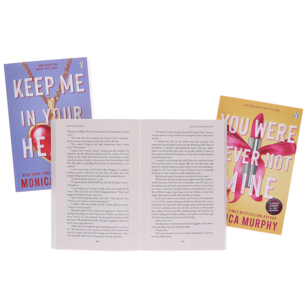 Lancaster Prep Series by Monica Murphy 3 Books Collection Set - Fiction - Paperback