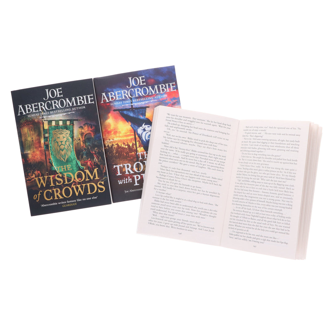 Age of Madness Trilogy by Joe Abercrombie: 3 Books Collection Set - Fiction - Paperback