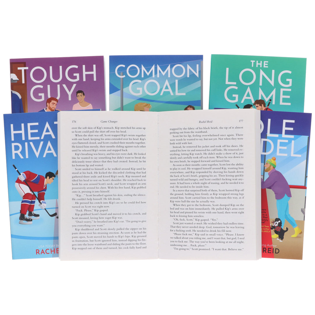 Heated Rivalry: Game Changers Series by Rachel Reid 6 Books Collection Set - Fiction - Paperback