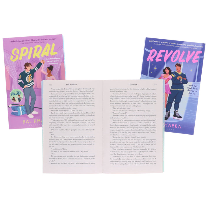 Off the Ice Series By Bal Khabra 3 Books Sprayed Edges Collection Set  - Fiction - Paperback