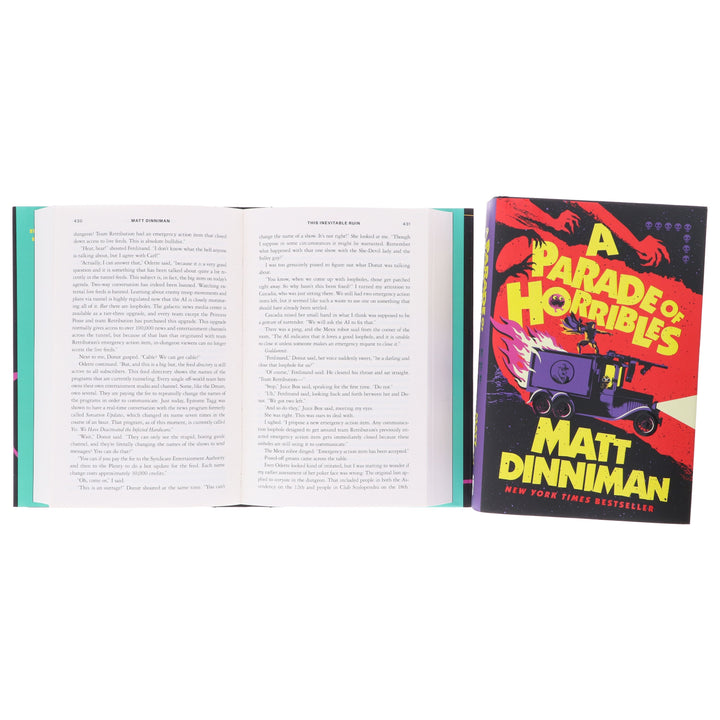 Dungeon Crawler Carl Series (Book 7&8) by Matt Dinniman 2 Books Collection Set - Fiction - Hardback
