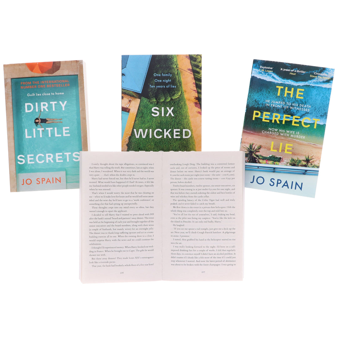Jo Spain Novels 4 Book Collection Set - Fiction - Paperback
