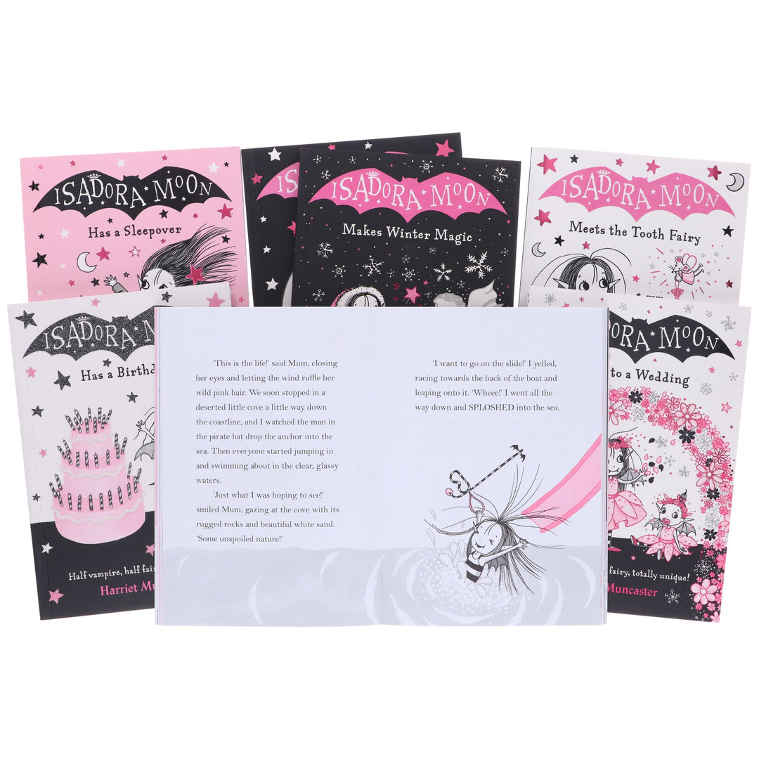 Isadora Moon by Harriet Muncaster: 7 Books Collection Set - Ages 5-7 - Paperback