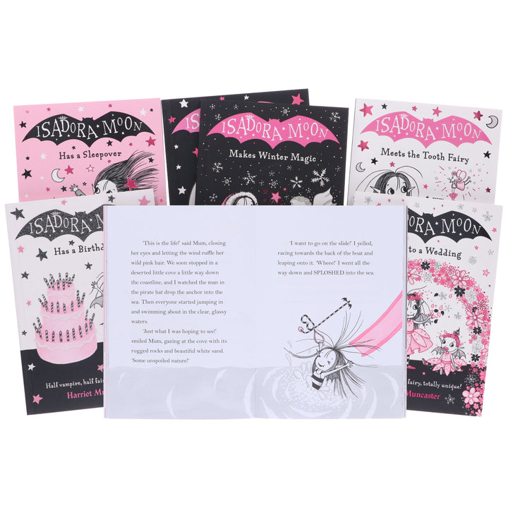 Isadora Moon by Harriet Muncaster: 7 Books Collection Set - Ages 5-7 - Paperback