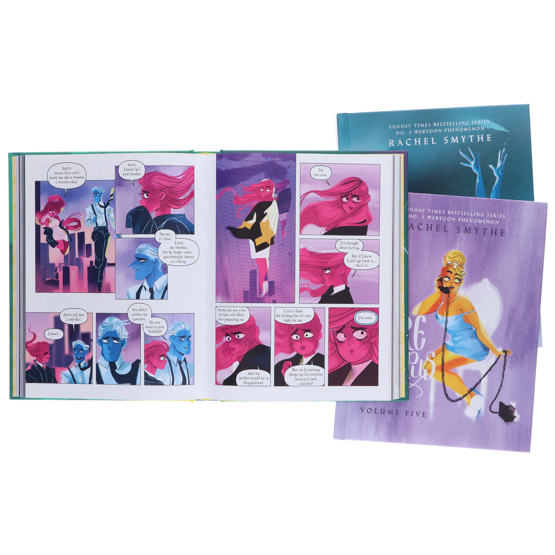 Lore Olympus By Rachel Smythe (Volume 4-6) illustrated 3 Books Collection Set - Ages 15+ - Hardback