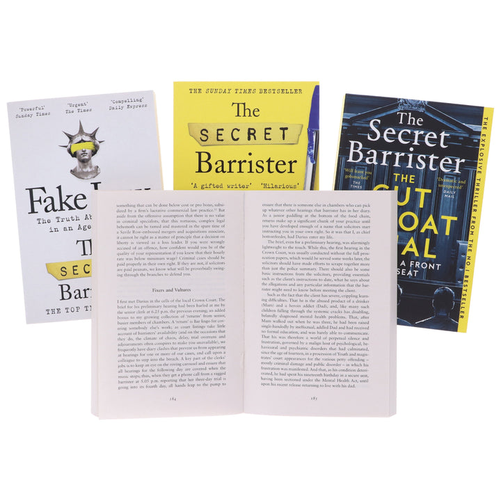The Secret Barrister Collection 4 Books Set - Non Fiction - Paperback