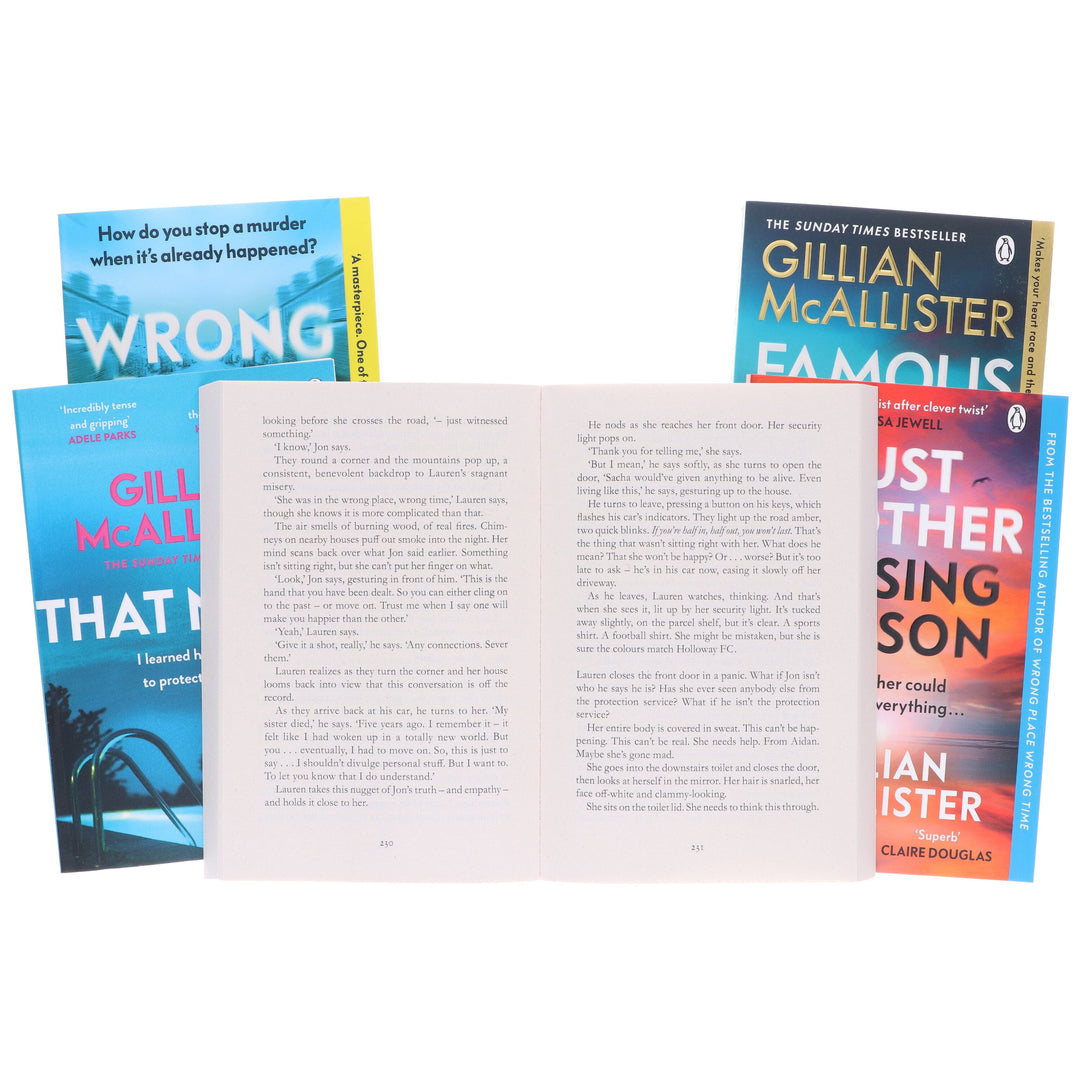 Gillian McAllister Collection 5 Books Set - Fiction - Paperback
