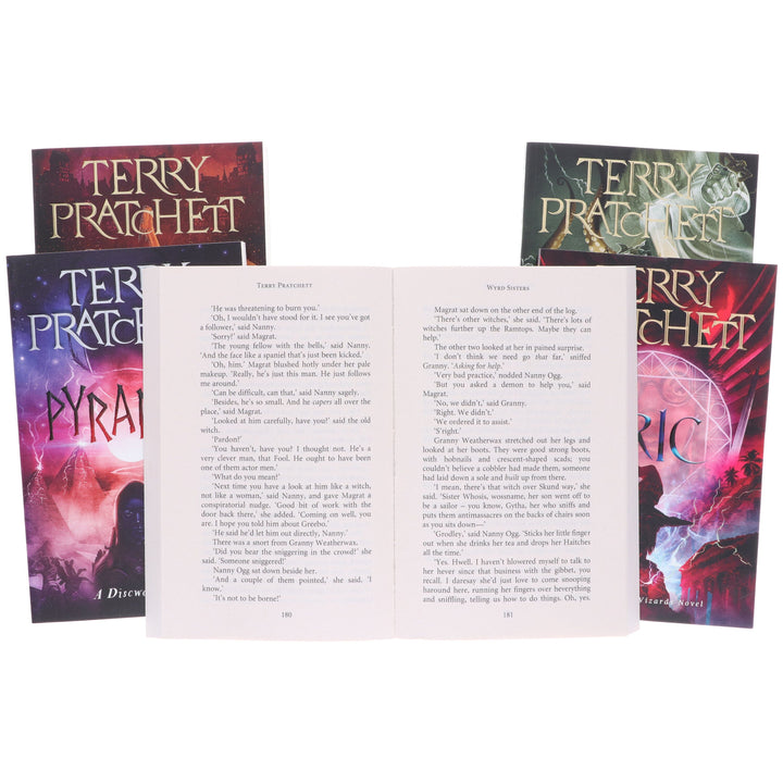 Discworld by Terry Pratchett Series 2 (Book 6-10) Collection Set - Fiction - Paperback