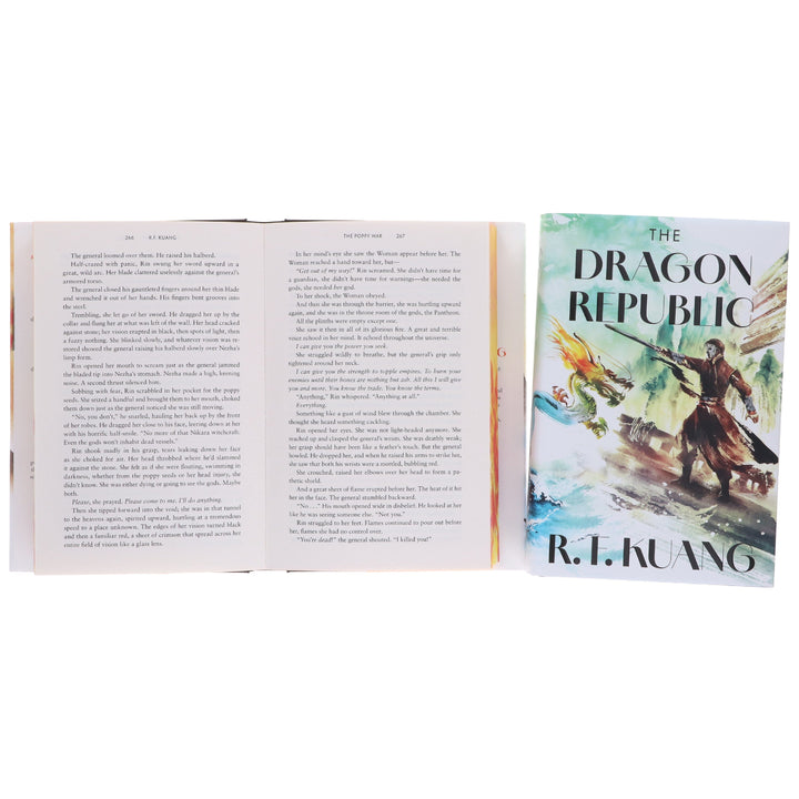 The Poppy War Series by R.F. Kuang 2 Books Collector's Edition Set - Fiction - Hardback