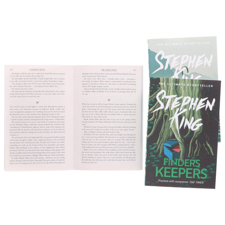 The Bill Hodges Trilogy by Stephen King 3 Books Collection Set - Fiction - Paperback