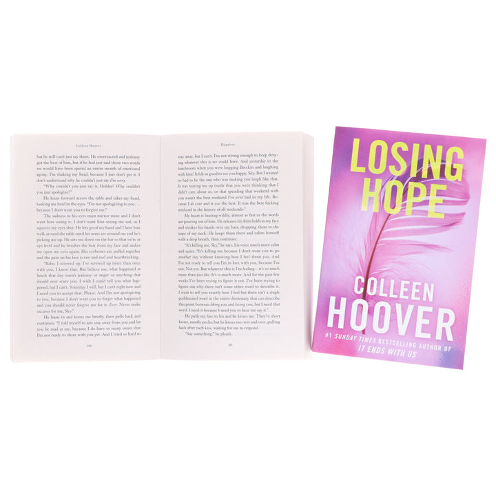 Colleen Hoover: Hopeless & Losing Hope 2 Books Collection Set - Fiction - Paperback