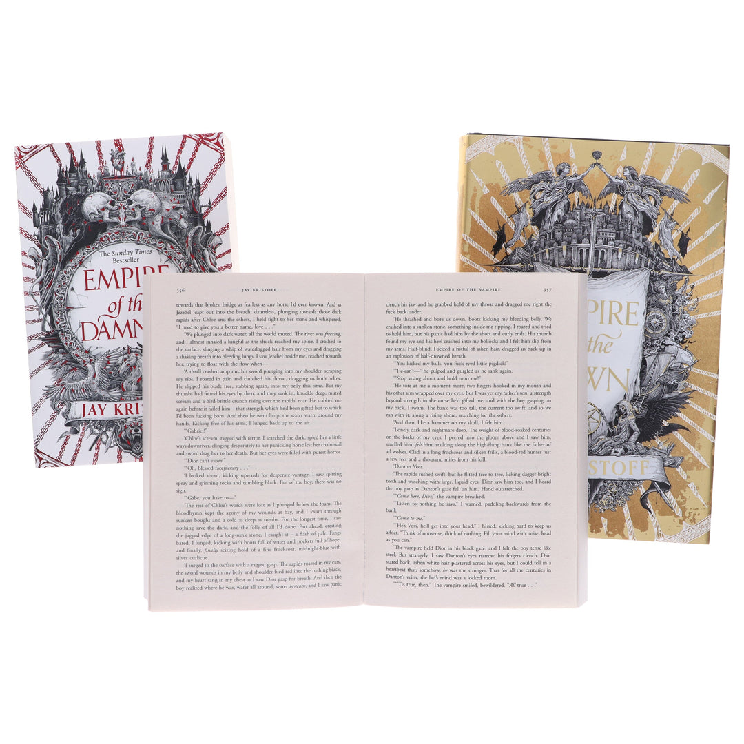 Empire of the Vampire Series By Jay Kristoff 3 Books Collection Set - Fiction - Paperback/Hardback