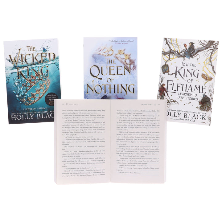 The Folk of the Air Series by Holly Black: 4 Books Collection Set - Ages 14+ - Paperback