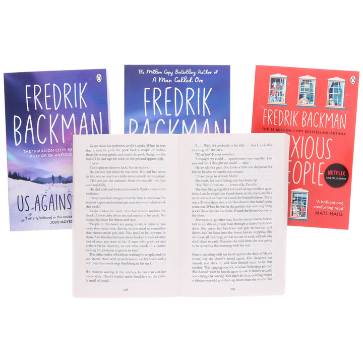 Fredrik Backman 4 Books Collection Set - Fiction - Paperback
