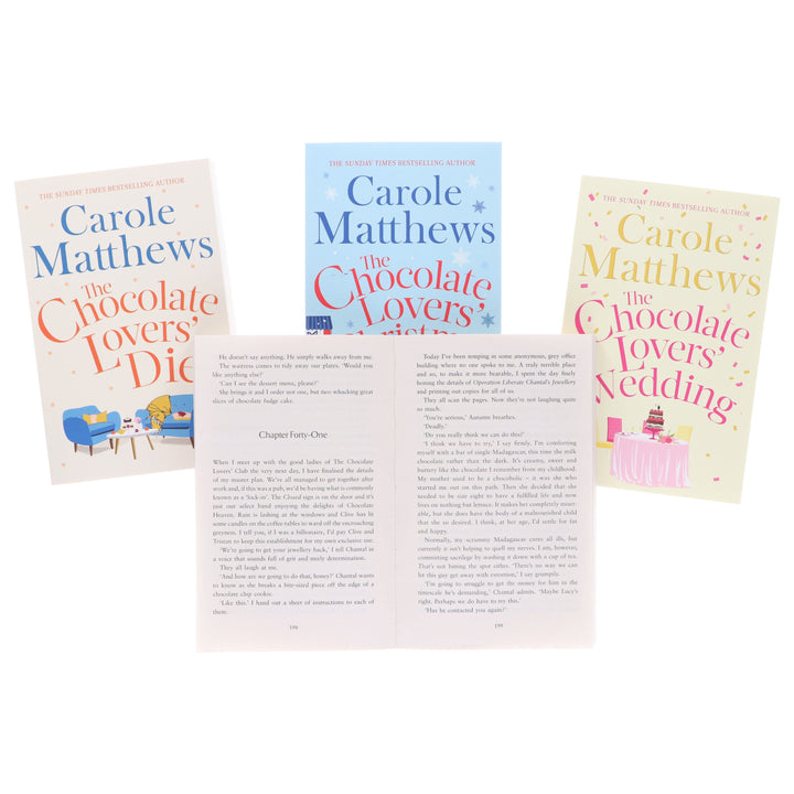 Chocolate Lovers' Club by Carole Matthews 4 Books Collection Set - Fiction - Paperback
