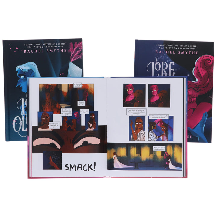 Lore Olympus by Rachel Smythe Volume 1, 2 & 3 Collection Set - Ages 15+ - Hardback