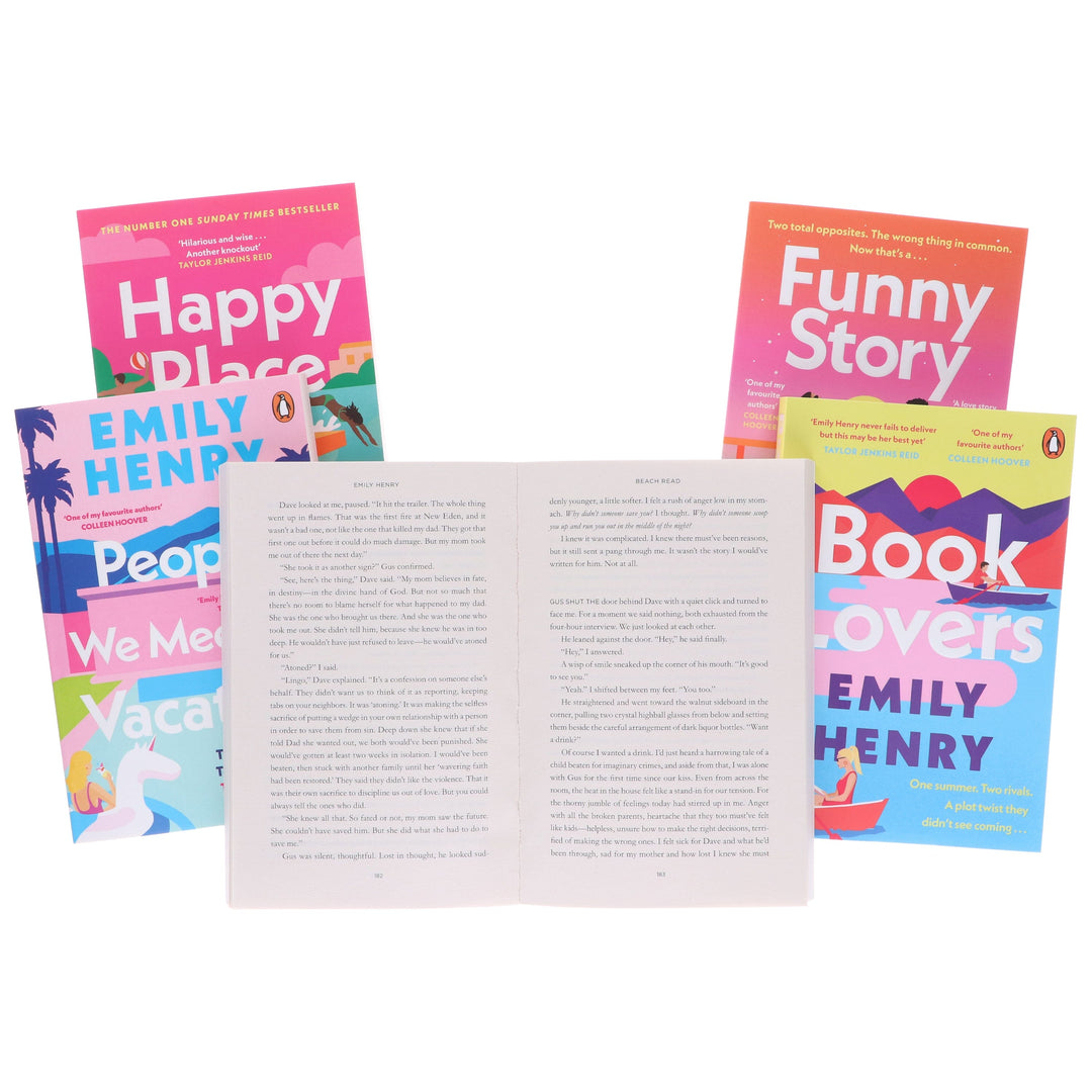 Beach Read Collection By Emily Henry: 5 Books Set - Fiction - Paperback