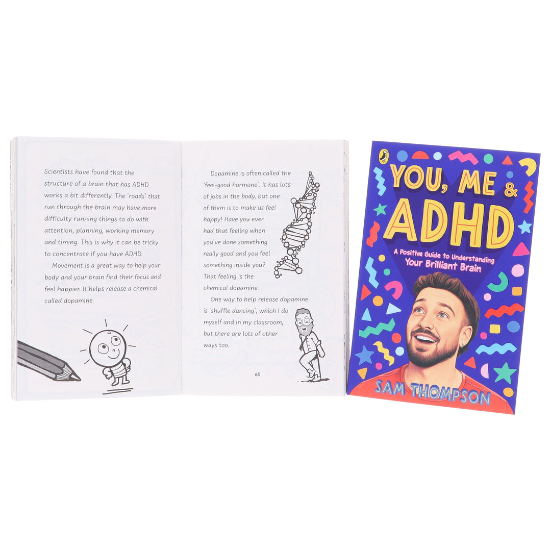 ADHD: Rapped Up! & You, Me & ADHD by Jamie Gilbert 'Mr G' & Sam Thompson 2 Books Collection Set - Ages 9-12 - Paperback