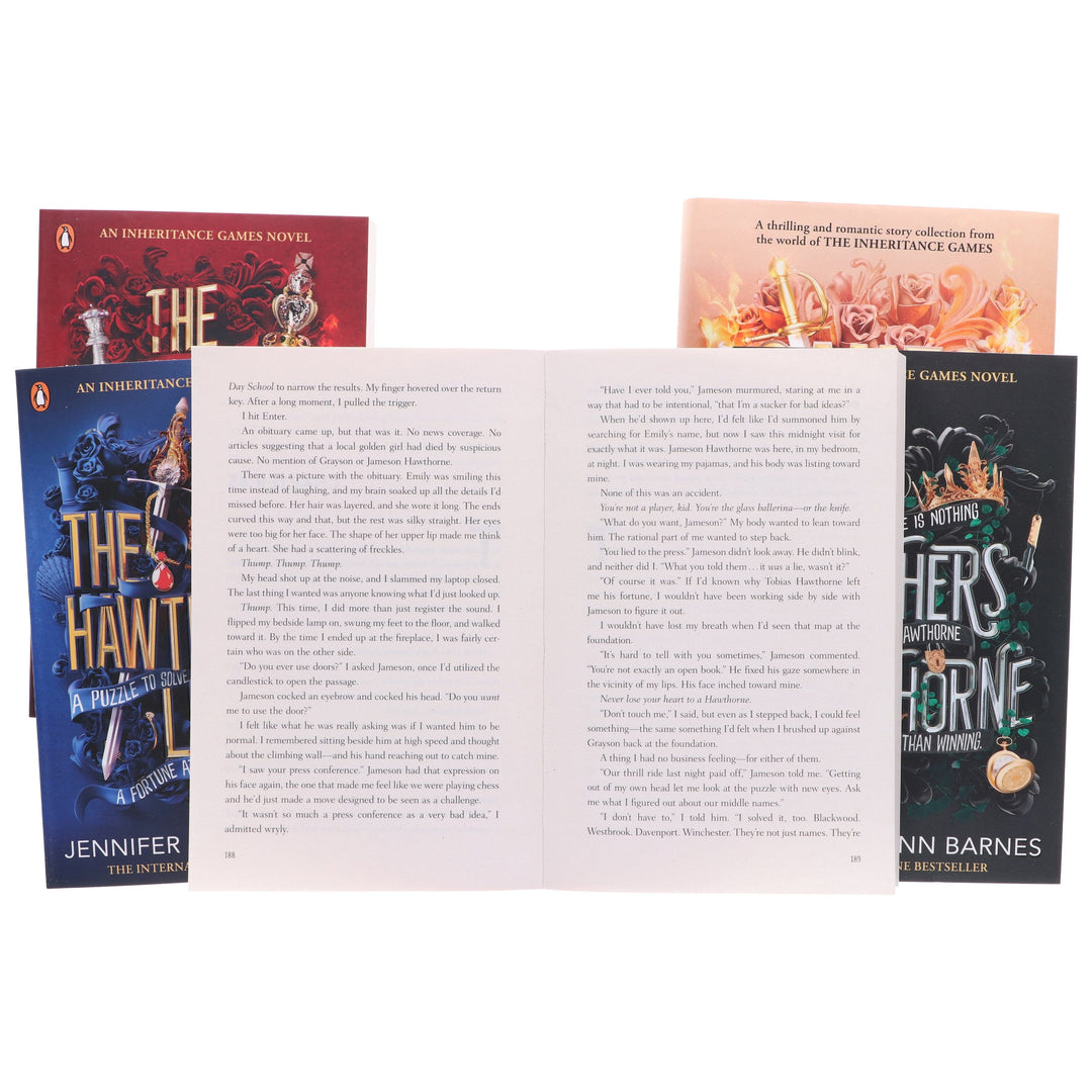 The Inheritance Games Series By Jennifer Lynn Barnes: 5 Books Collection Set - Ages 12-17 - Paperback