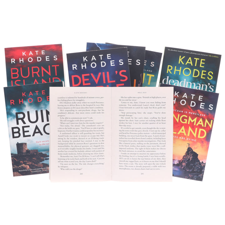 Isles of Scilly Mysteries By Kate Rhodes 8 Books Collection Set - Fiction - Paperback