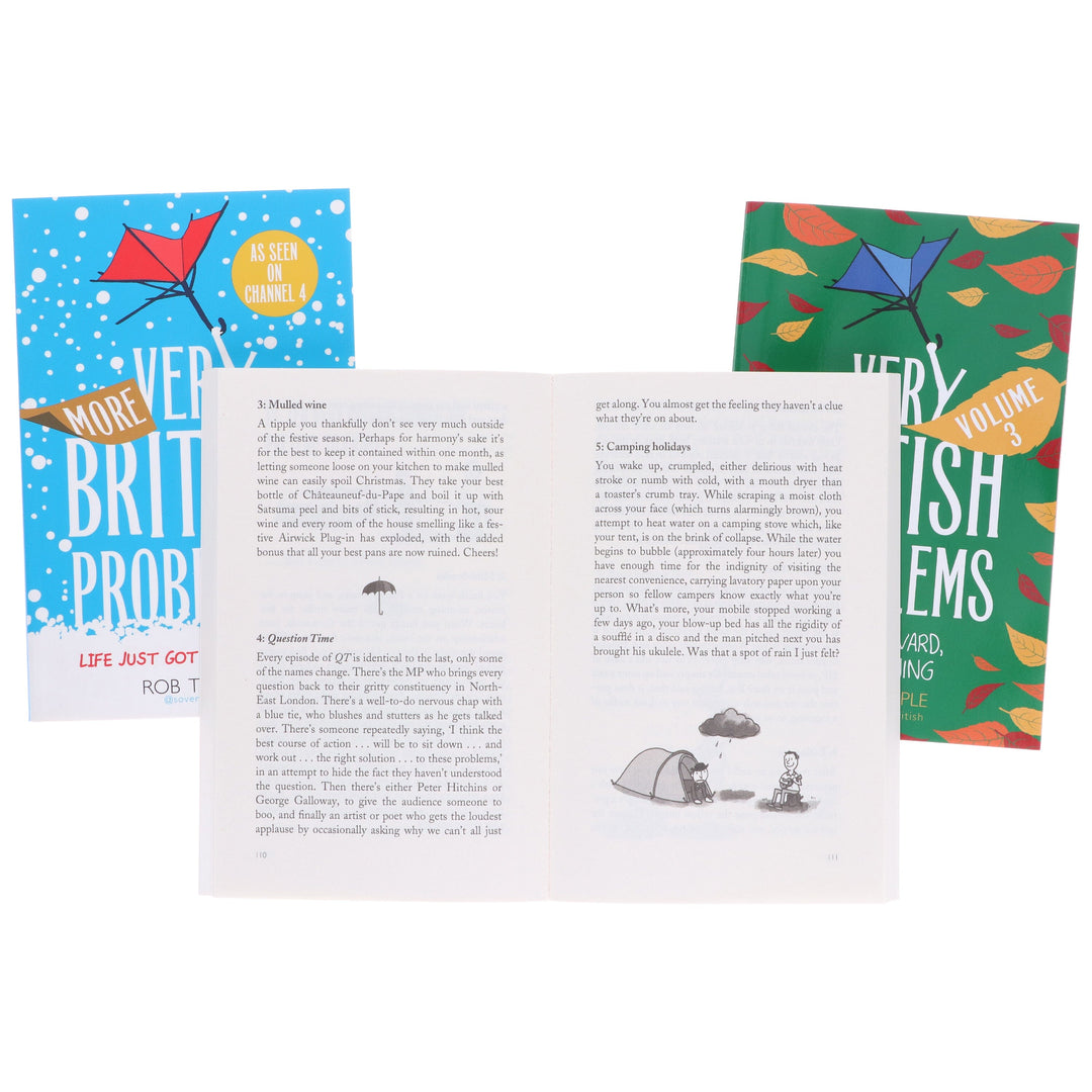 Very British Problems by Rob Temple 3 Books Collection Set - Fiction - Paperback