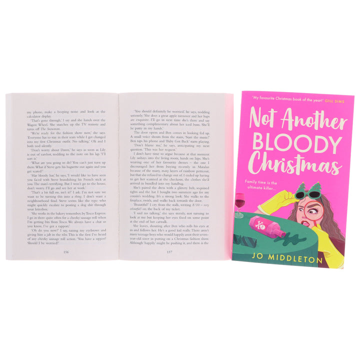 Christmas Murder Mysteries by Jo Middleton 2 Books Collection Set - Fiction - Paperback