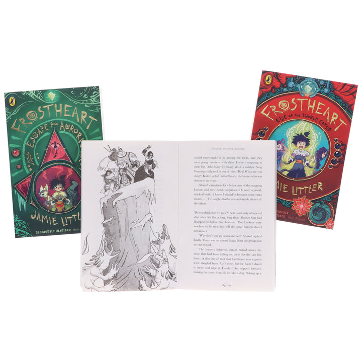 Frostheart Trilogy By Jamie Littler 3 Books Collection Set - Ages 8-12 - Paperback