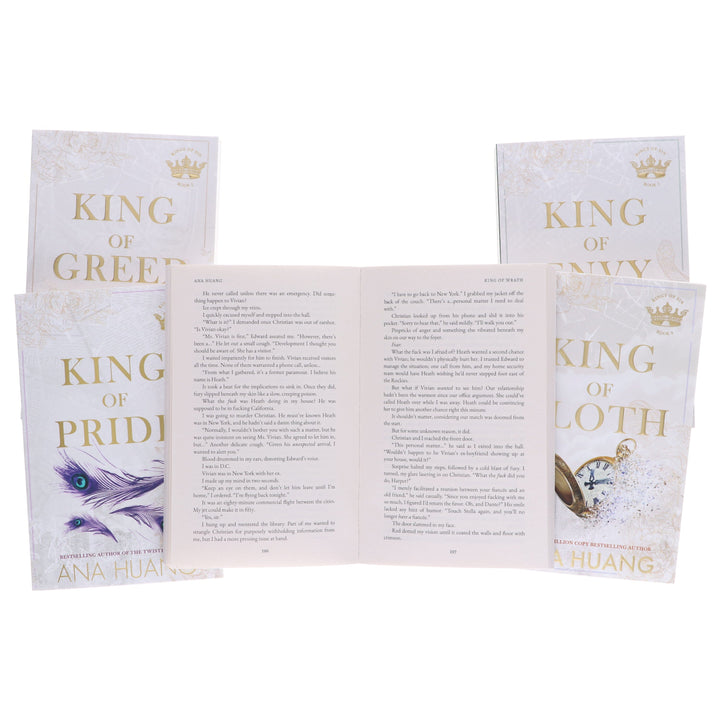 Kings of Sin Series By Ana Huang 5 Books Collection Box Set - Fiction - Paperback
