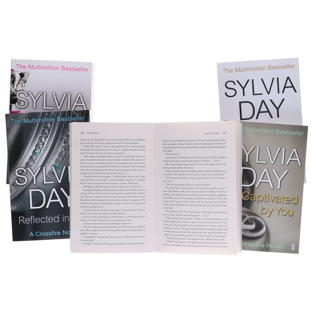 Crossfire Series by Sylvia Day 5 Books Collection Set - Fiction - Paperback