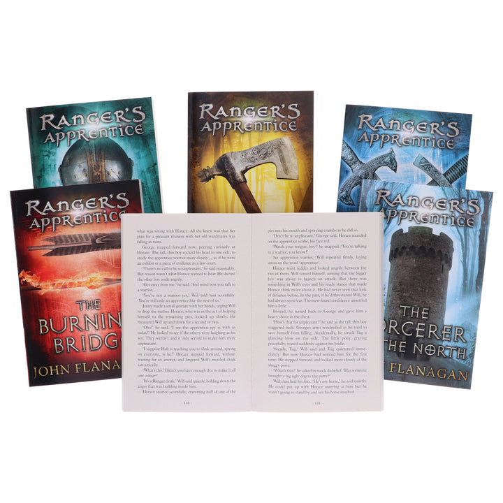 Rangers Apprentice Series (Book 1-6) By John Flanagan 6 Books Collection Set - Ages 9-11 - Paperback